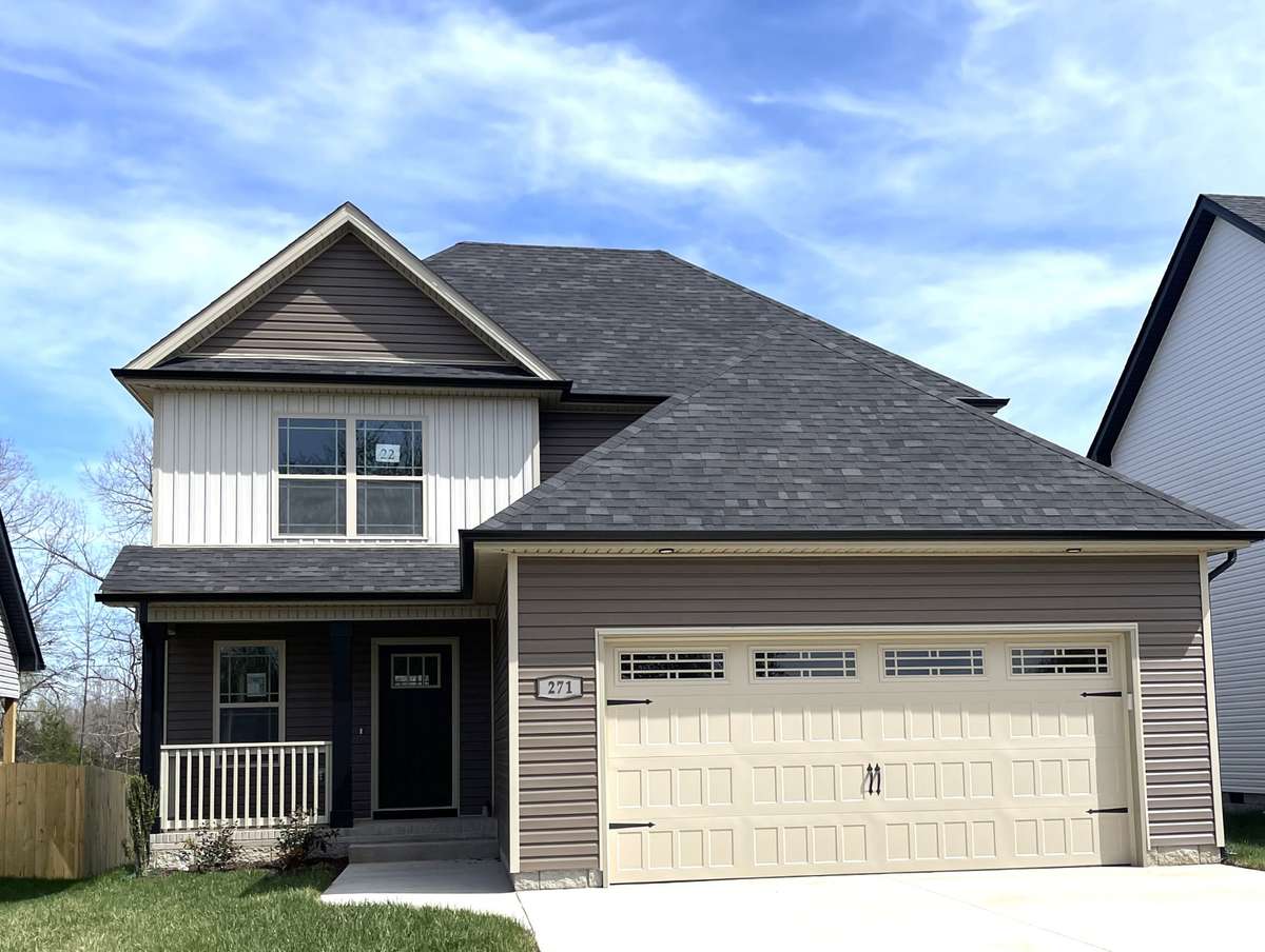 Welcome Home to this Stylish New Home.   Located off 101st with fast commute to Ft. Campbell,  Dover Road or Fort Campbell Blvd and sleek finishes throughout !!!! 

NO HOA !!!!