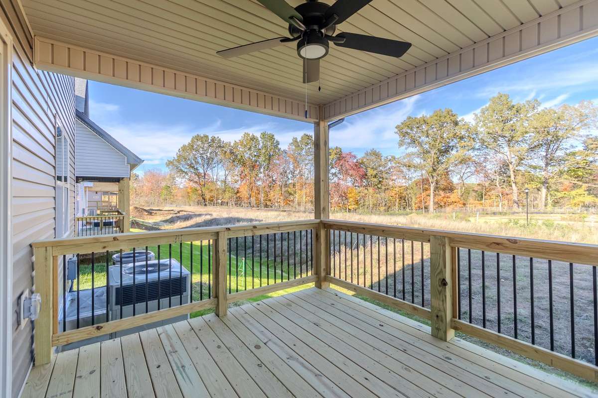 Covered deck for all your Outdoor Fun  .....
