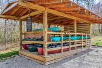 Community Kayak rental station