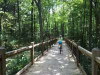 Mountain Goat Bike Trail is one of the many attractions to the area.