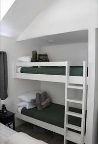 Bunk beds in the Casita