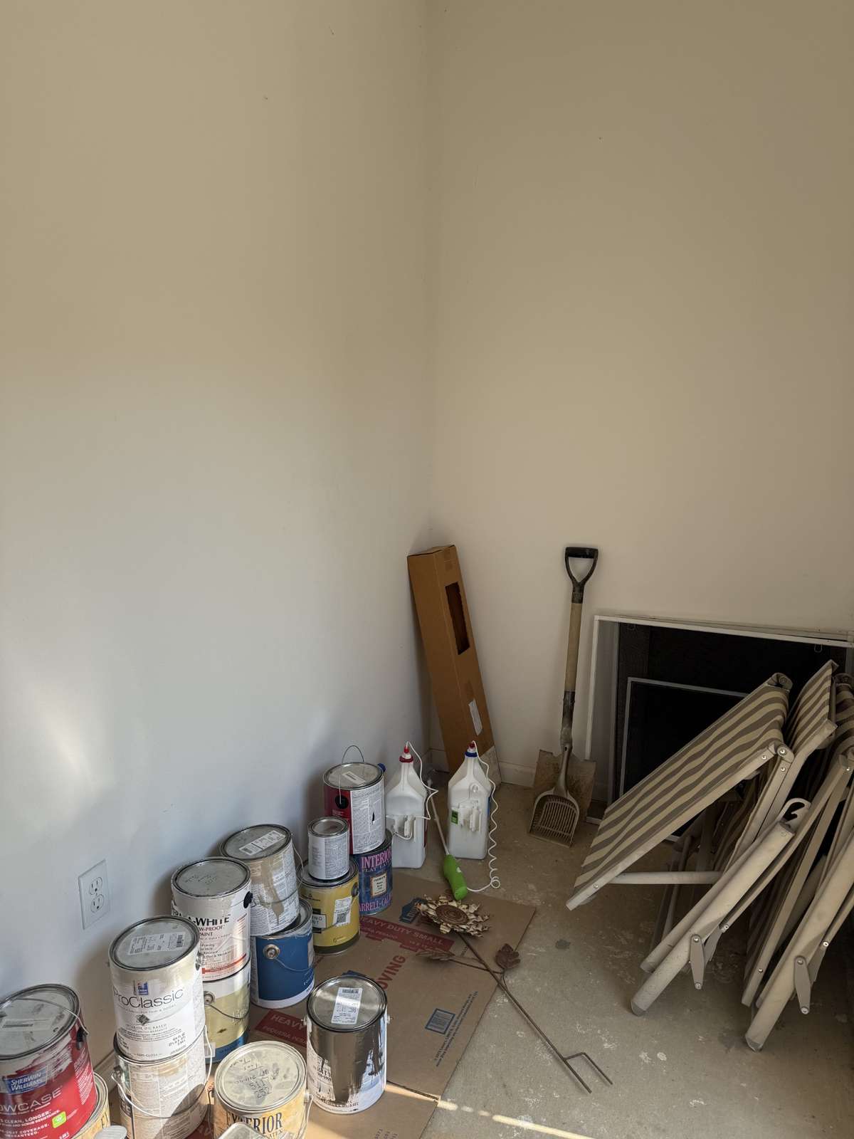 Large Outside Back Storage Closet