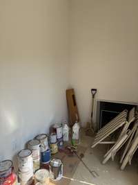 Large Outside Back Storage Closet