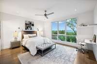 Bedroom 4 - XL bedroom suite - look at those views!