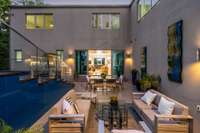 Tons of room for the kids to play, swim and family and friends to grill.