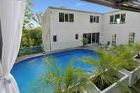 Enjoy lunch/snacks or a good book under the beautiful poolside pergola.