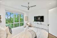 Wake up to the sky. It's like your own tree house within minutes to everything.