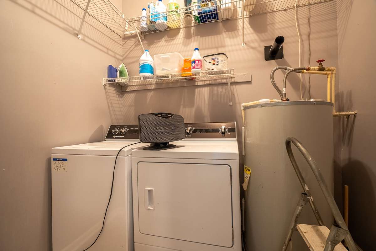 Utility Room in the Main Level Bathroom