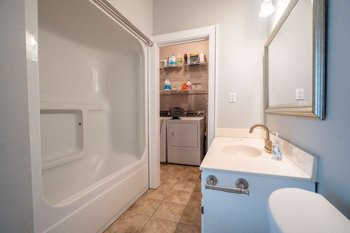 Full Bath on Main Level