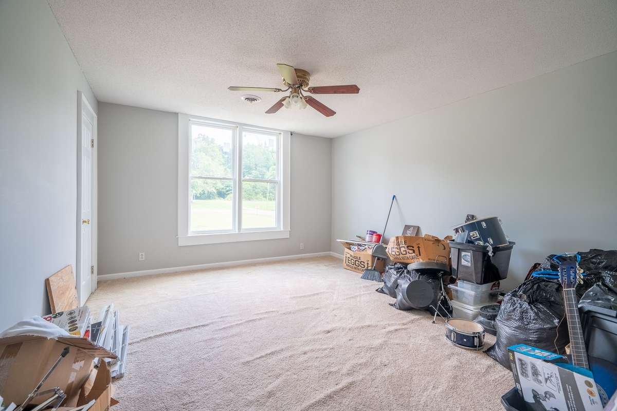 3rd Bedroom 2nd Floor with Large Walk In Closet