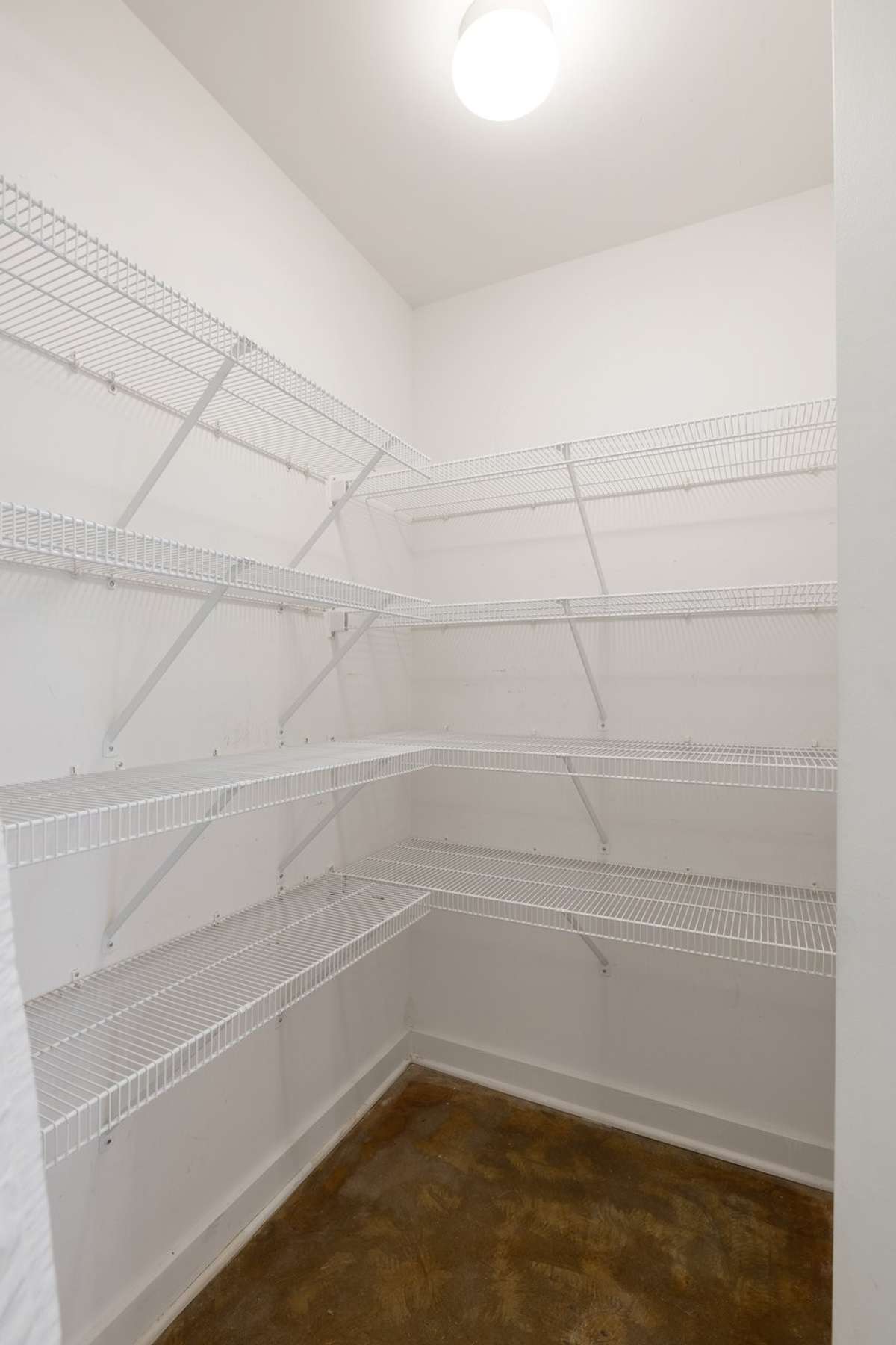 A real walk-in pantry in a condo!