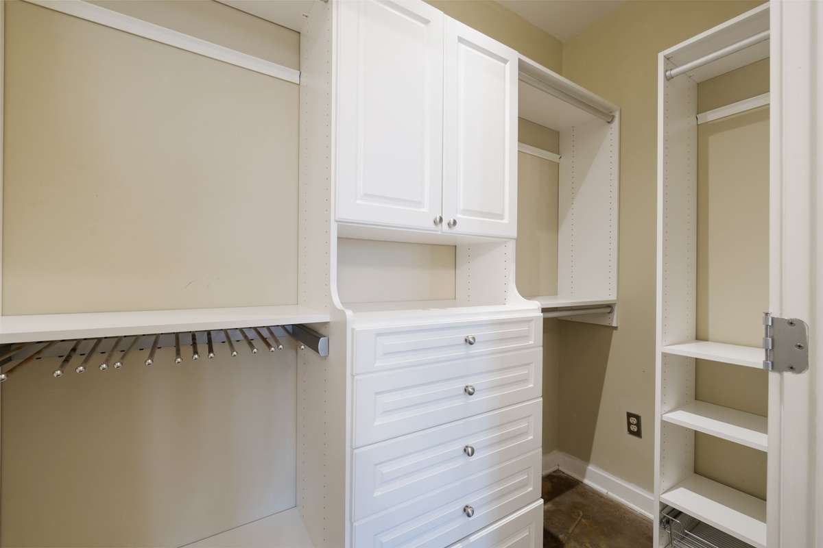 Custom closet org.