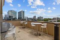 Fabulous views of downtown Nashville, the Gulch, and more.