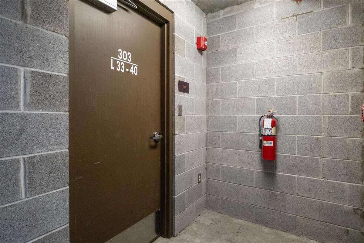 A large storage area comes with the unit.