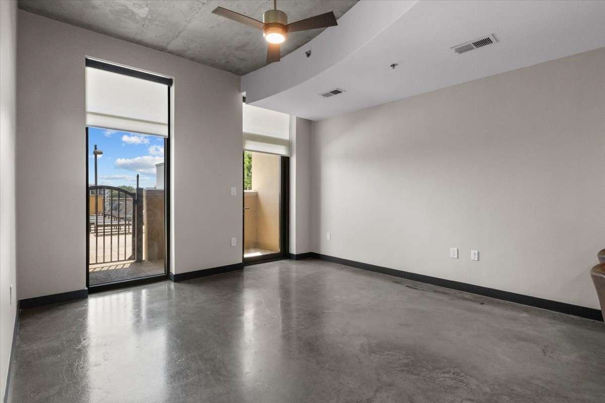 Living room area. The door on the right leads to the pool and entertainment area!