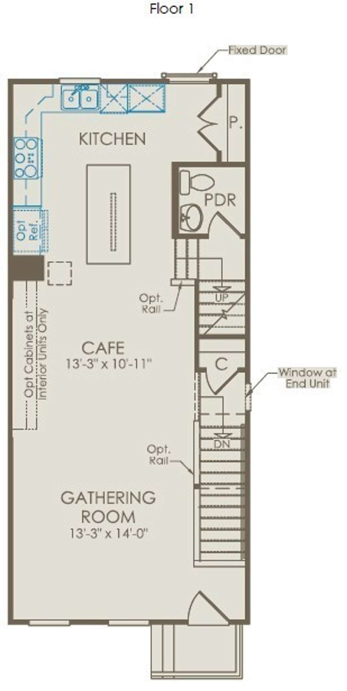 Main Living Level Layout