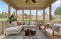 Virtually Staged for Marketing Purposes