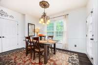 Spacious breakfast area!