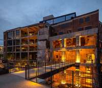 Neuhoff is a destination itself. Neighborhood mainstay Monday Night Brewing has been open and pouring ales since 2021, and the district recently welcomed several new restaurants and retailers, including Sid & Ann Mashburn, E+Rose, Fishmonger, Close C