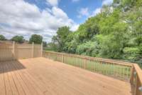 Another view of patio/deck