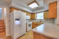 Plenty of prep space in this kitchen