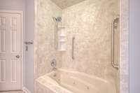 Combo tub/shower in bath 1