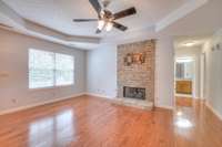 Another view of fireplace