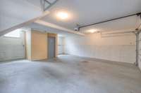 Tornado shelter in garage