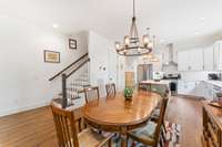 A charming mix of modern and rustic, leading you into light-filled living space.