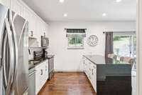 Well appointed kitchen.