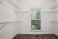 Owner's Suite walk in closet