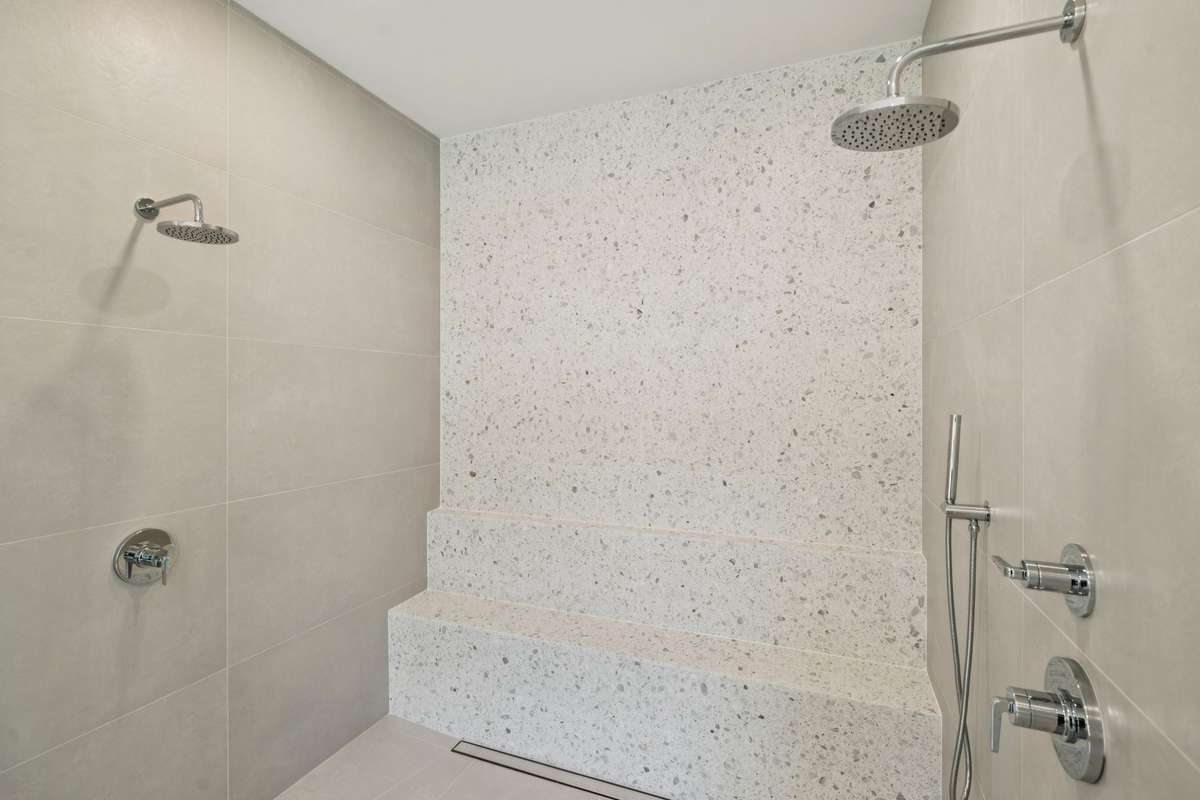 Primary double shower