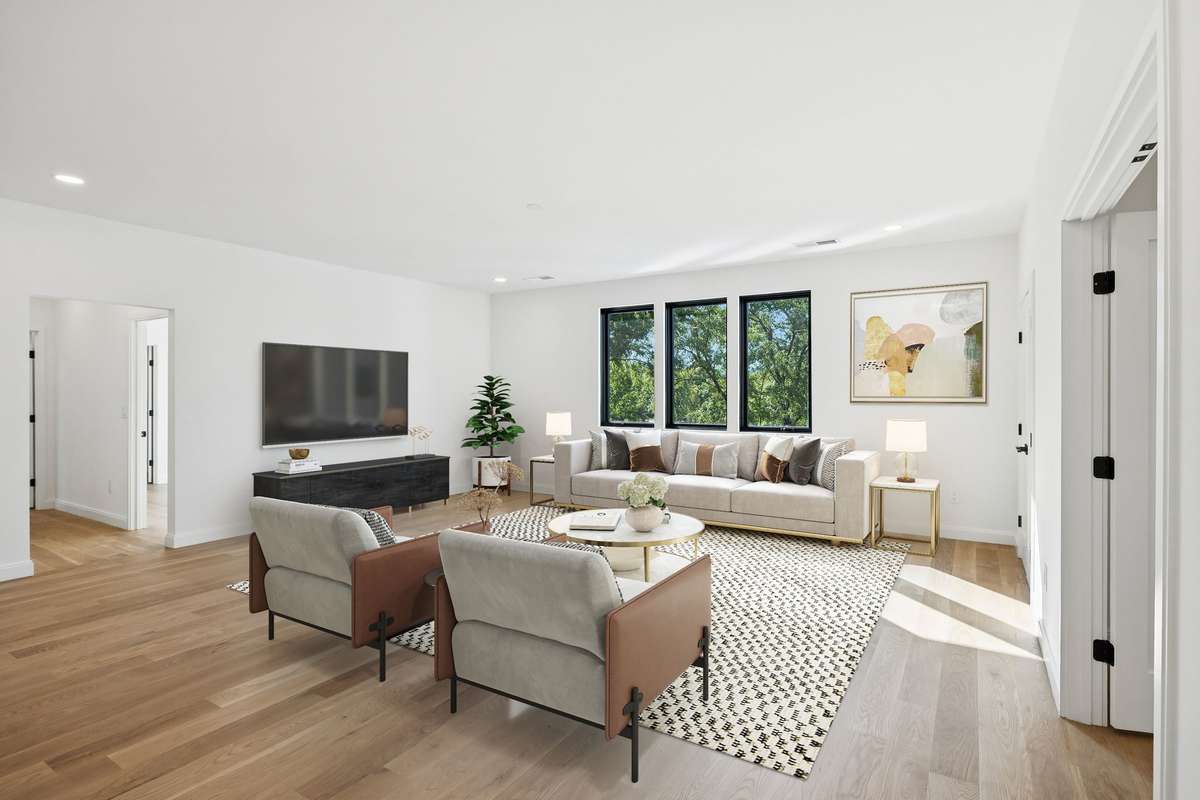 Upstairs Bonus Room - digital staging