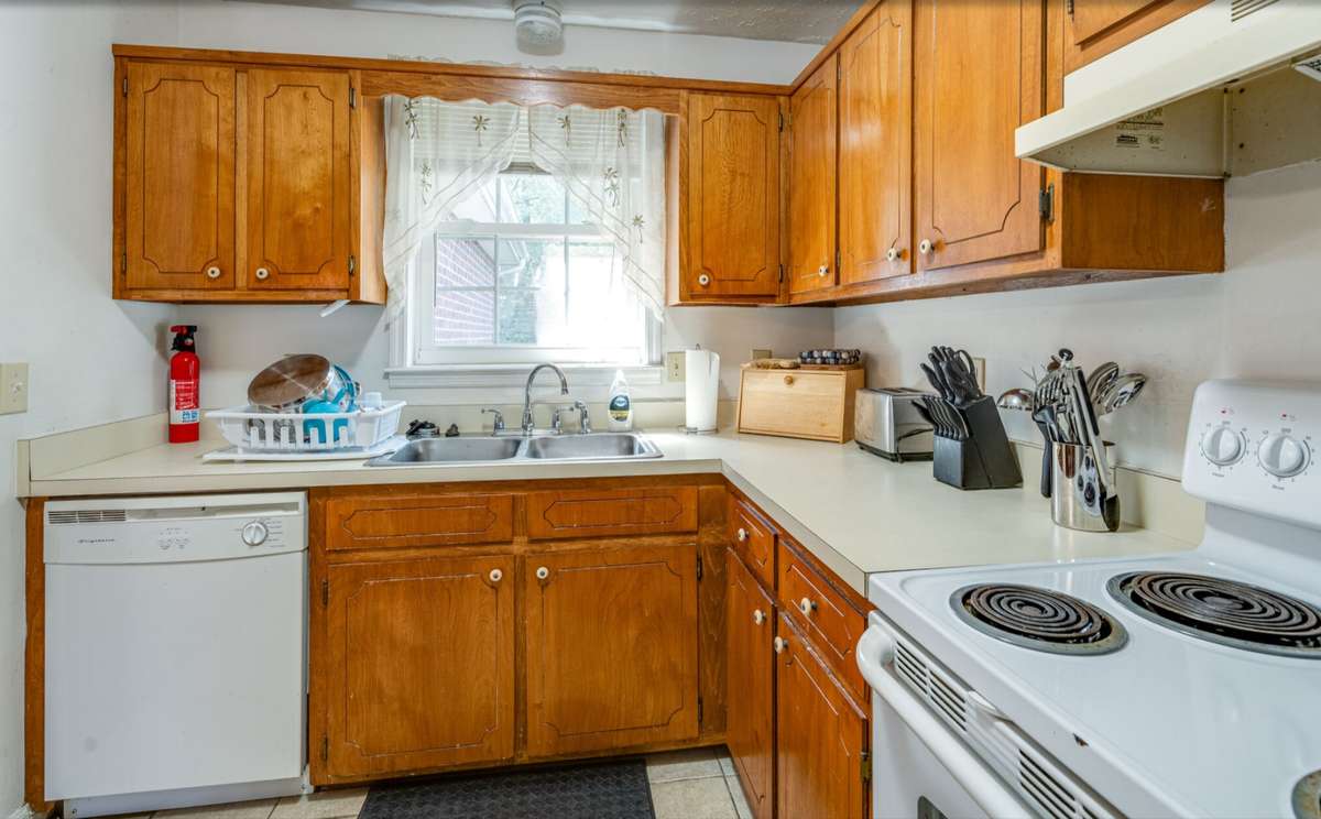 Kitchen area.