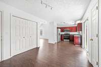 Kitchen and dining area