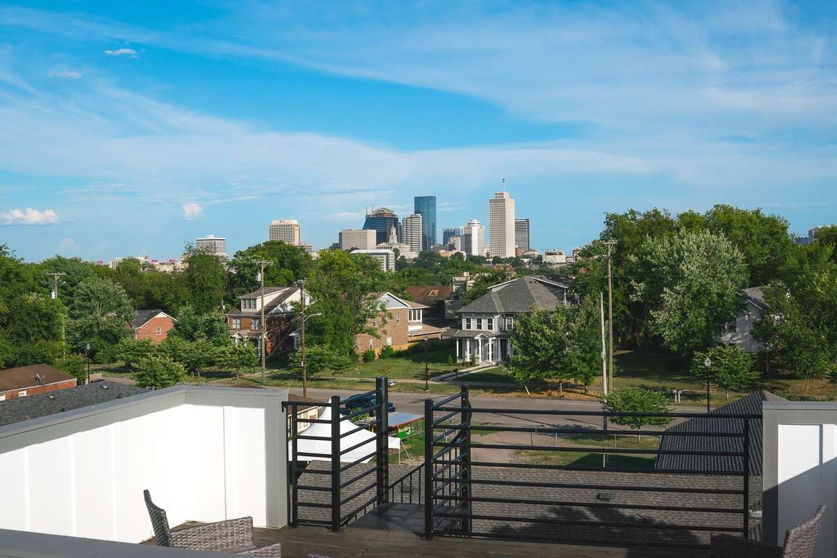Could this be one of the reasons you're drawn to downtown living?  Who needs a downtown bar rooftop when you have your own VIP section with a view?  Or turn this into your yoga or workout space with 25x14 ft to work with.