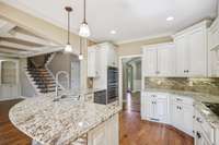 This large island makes entertaining a breeze!