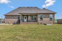 Relaxing Covered Back Porch