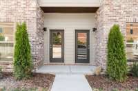 Front door leads to stairs to take you to the main floor living area