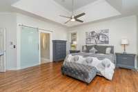 The primary bedroom suite is a sanctuary of luxury, where refined elegance meets ultimate comfort. Spacious and thoughtfully designed, it offers a peaceful retreat, complete with exquisite finishes, abundant natural light, and a serene ambiance.