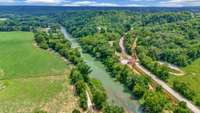 Once in a Lifetime Opportunity to own Riverfront Property like this!
6.95 Acres+/-