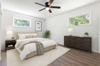 *this photo is virtually staged