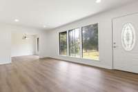 Lots of natural light