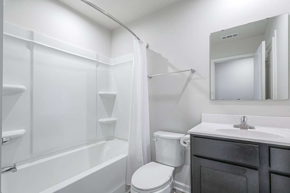 Guest bathroom.