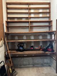 Shelving in the Workshop!