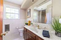 Timeless bath with character.