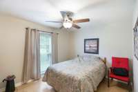 This is the guest bedroom located toward the front of the home.