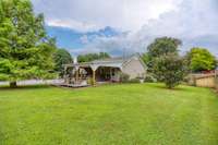 You will absolutely love the back yard space.