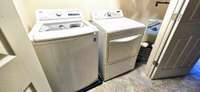 Washer and dryer convey.