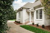 Friends entry leading into the kitchen